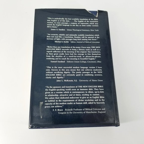 New English Holy Bible Standard Edition 1961 Hardcover Old  Testament New 2nd Ed - Picture 2 of 11